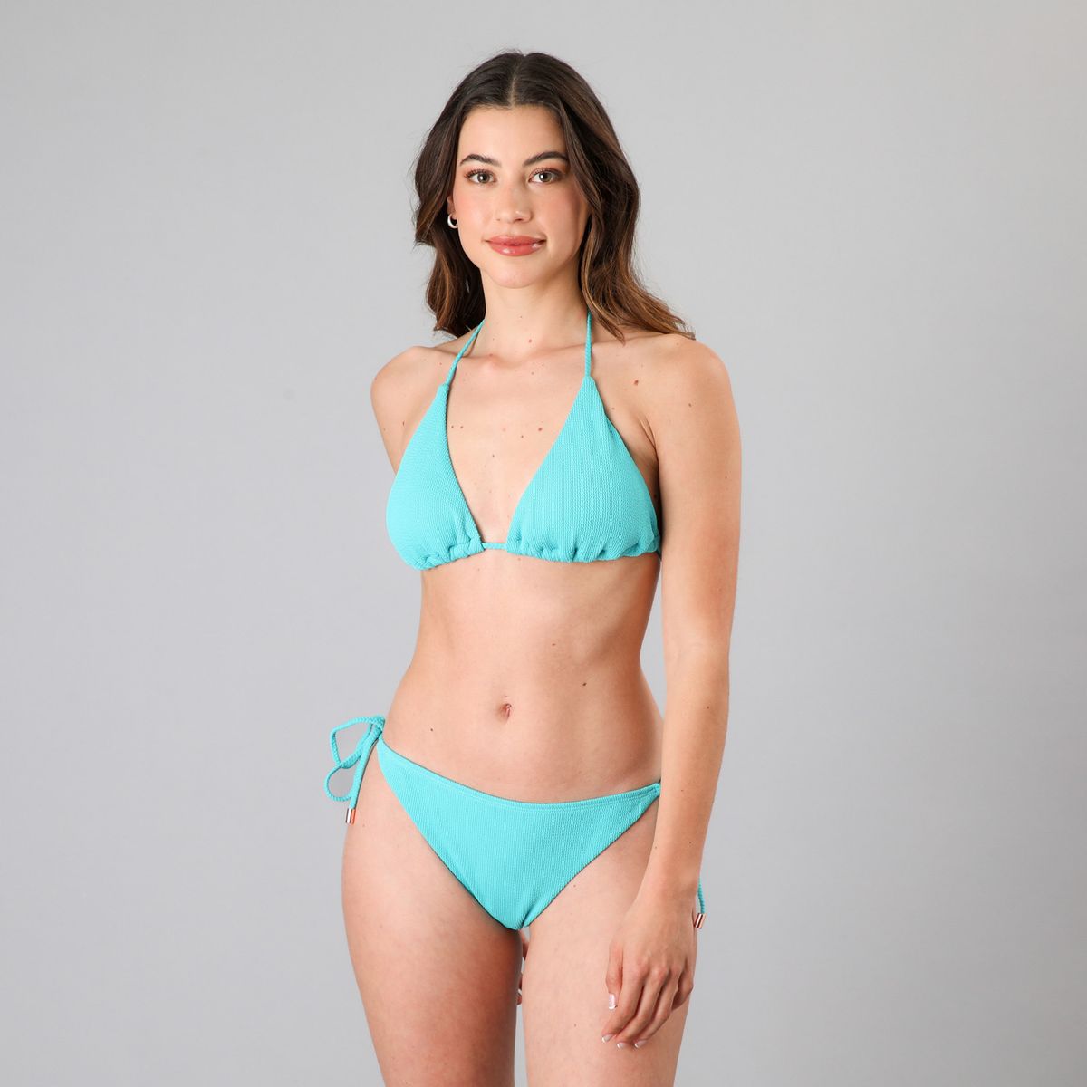 FLORES - Top Triángulo Mujer Flores