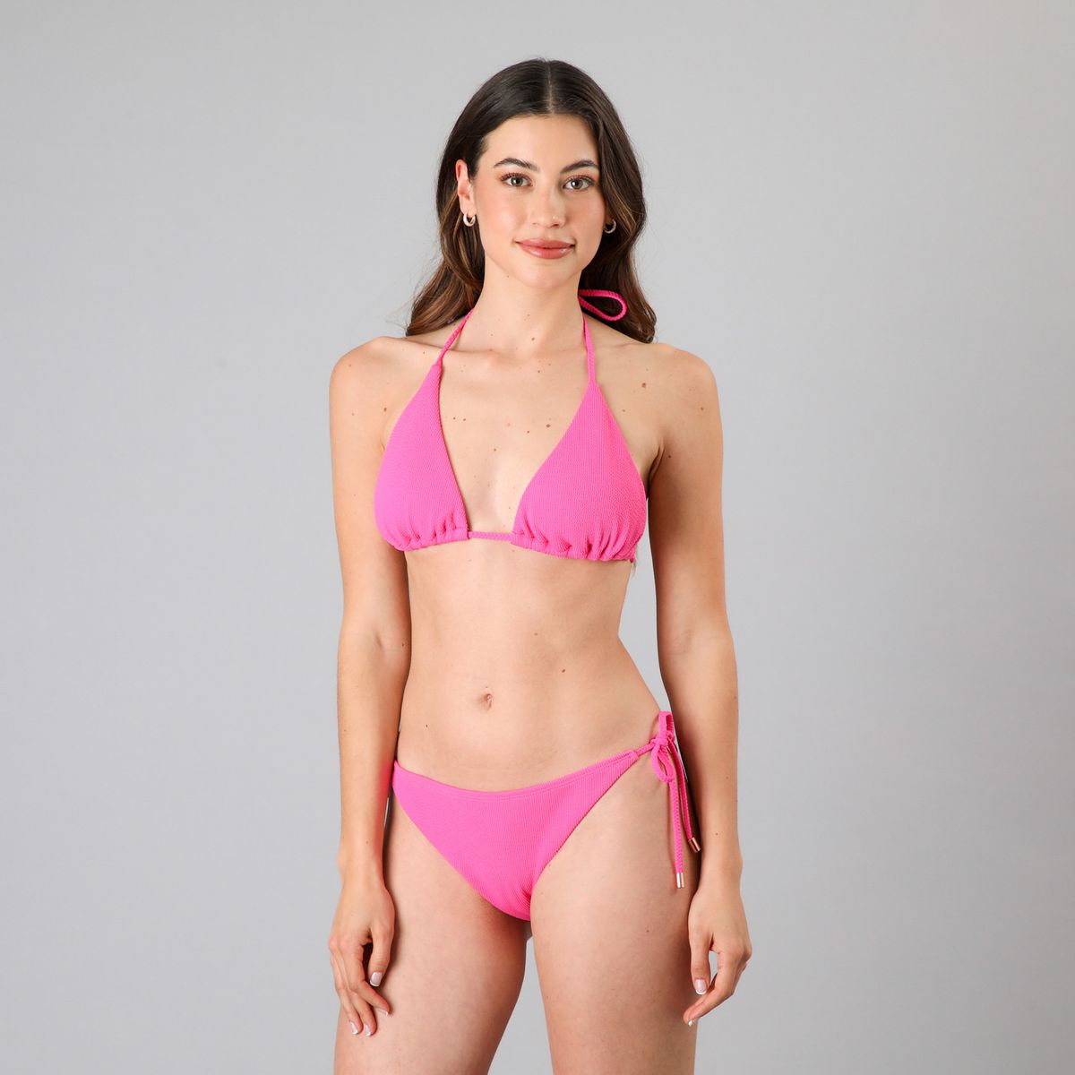 FLORES - Top Triángulo Mujer Flores