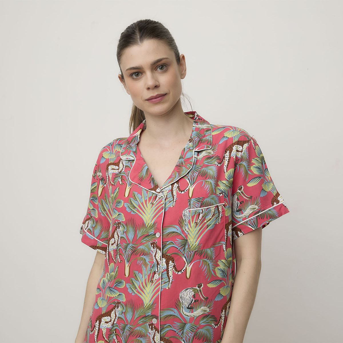 CAFFARENA - Pijama Corto Mujer Caffarena