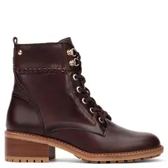 PIKOLINOS - Botín Mujer Cuero Café