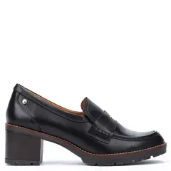 PIKOLINOS - Mocasín Mujer Cuero Negro
