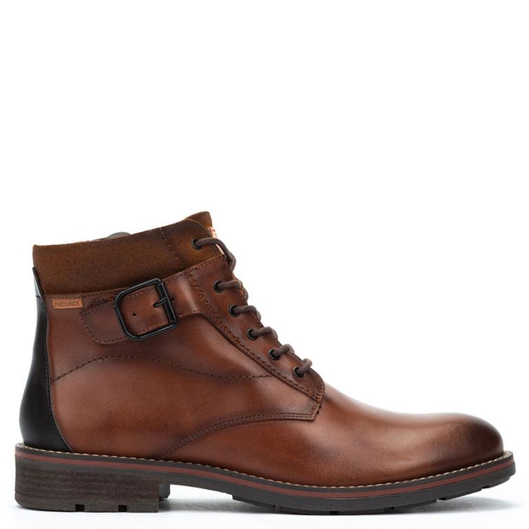 Botín Mujer Cuero Café