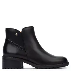 PIKOLINOS - Botín Mujer Cuero Negro