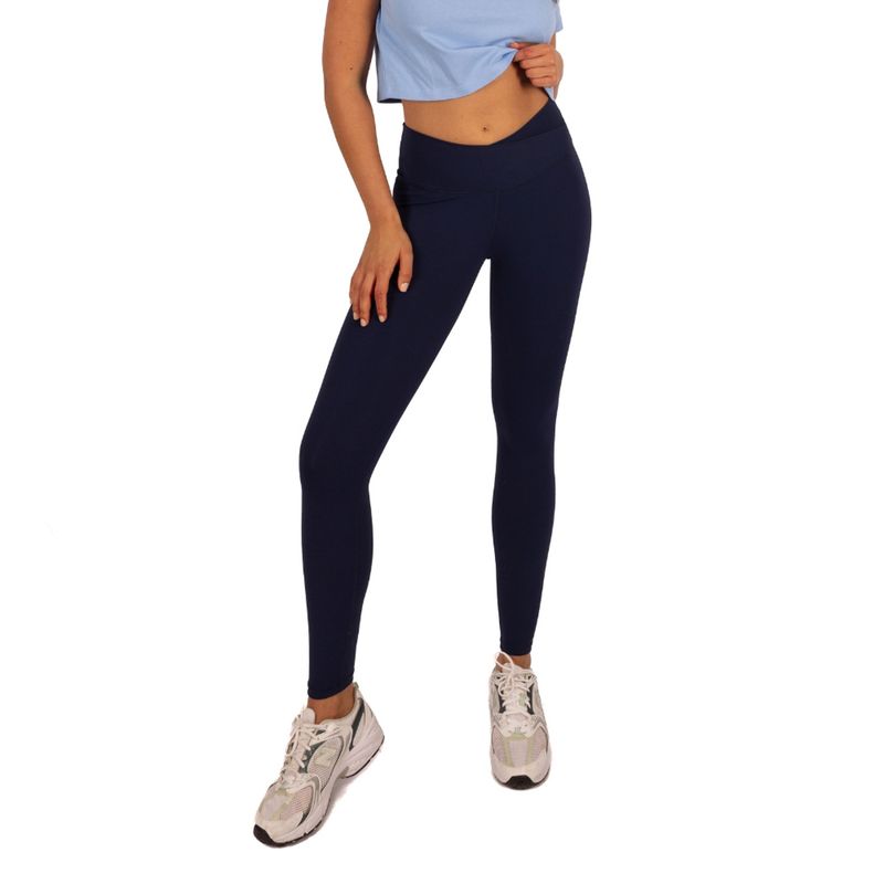 JOSE HERRERA BIKINIS - Leggins Pretina Cruzada Negro Mujer Jose Herrera