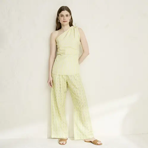 CAER EN GRACIA - Pantalón Satre Mujer