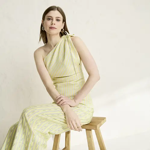 CAER EN GRACIA - Blusa Manga Corta Mujer