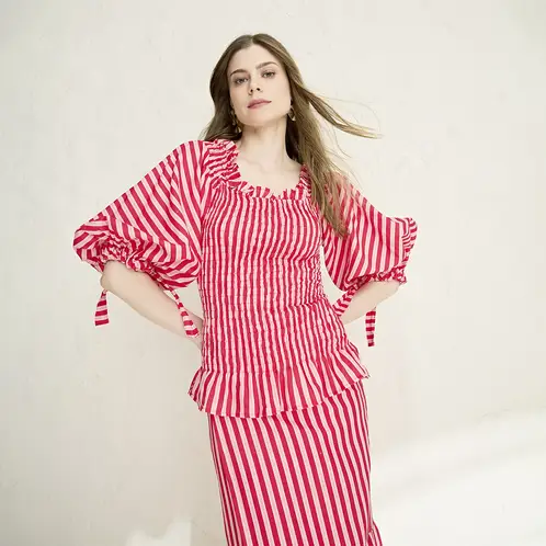 CAER EN GRACIA - Blusa Manga 3/4 Mujer