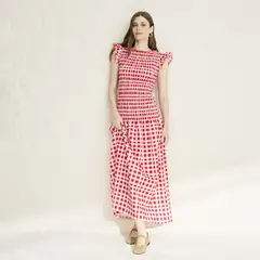 CAER EN GRACIA - Vestido Maxi Algodón Mujer Cer En Gracia