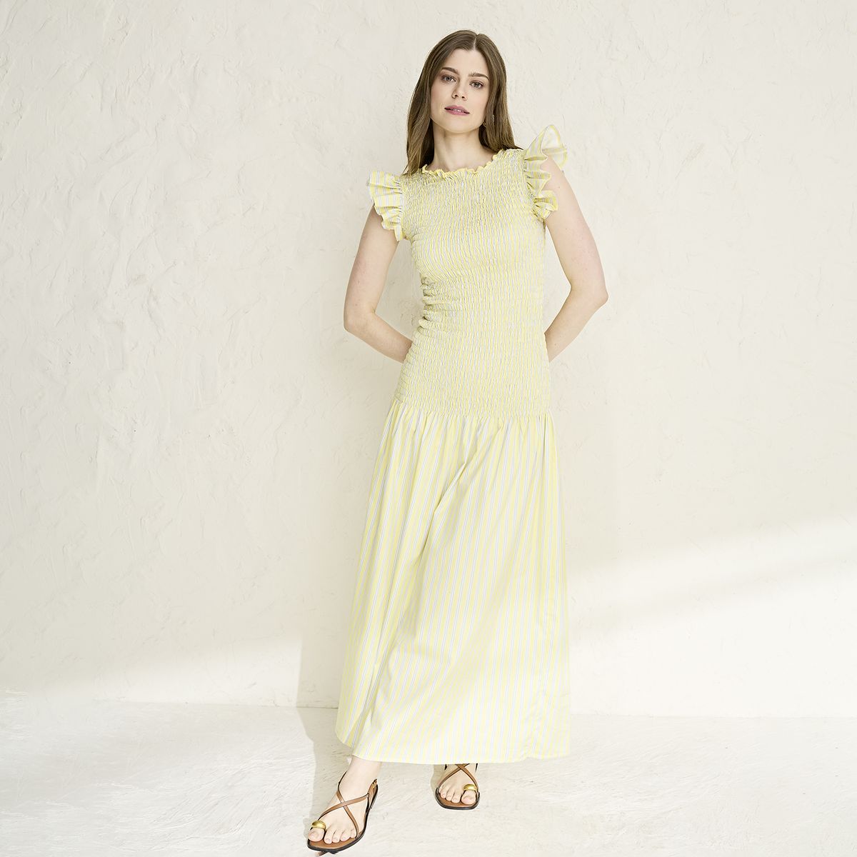 CAER EN GRACIA - Vestido Maxi Algodón Mujer Cer En Gracia