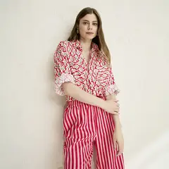 CAER EN GRACIA - Blusa Mitjana Mujer