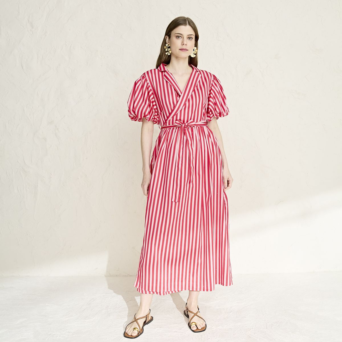 CAER EN GRACIA - Vestido Maxi Algodón Mujer Cer En Gracia