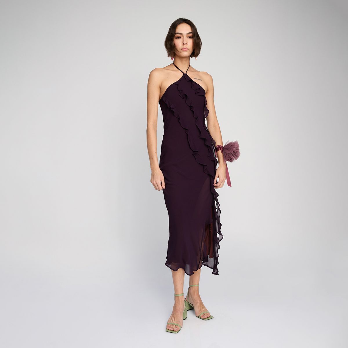 CAER EN GRACIA - Vestido Fiesta Maxi Mujer Caer En Gracia