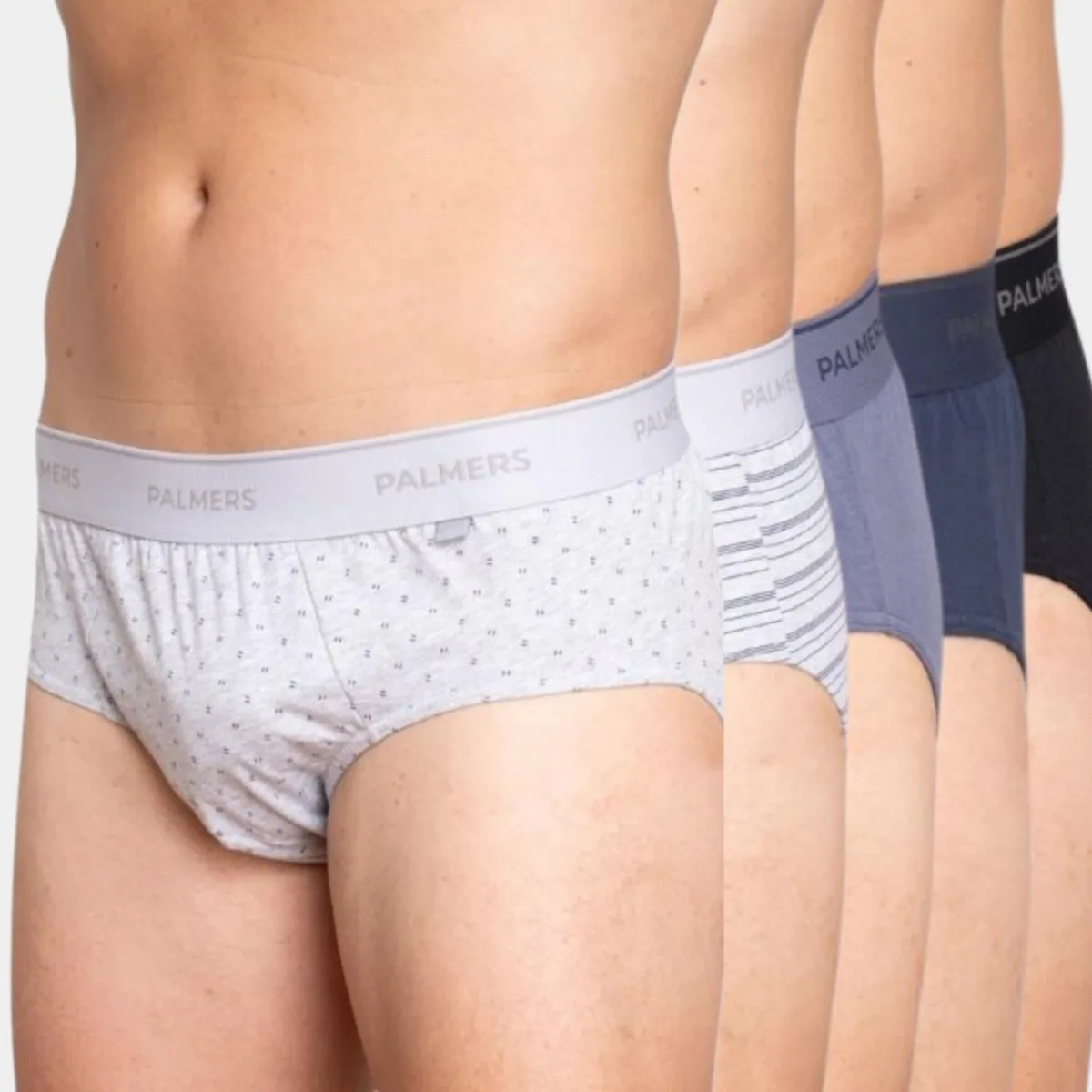 PALMERS - Pack de 5 Slip Elástico Visible Hombre Palmers