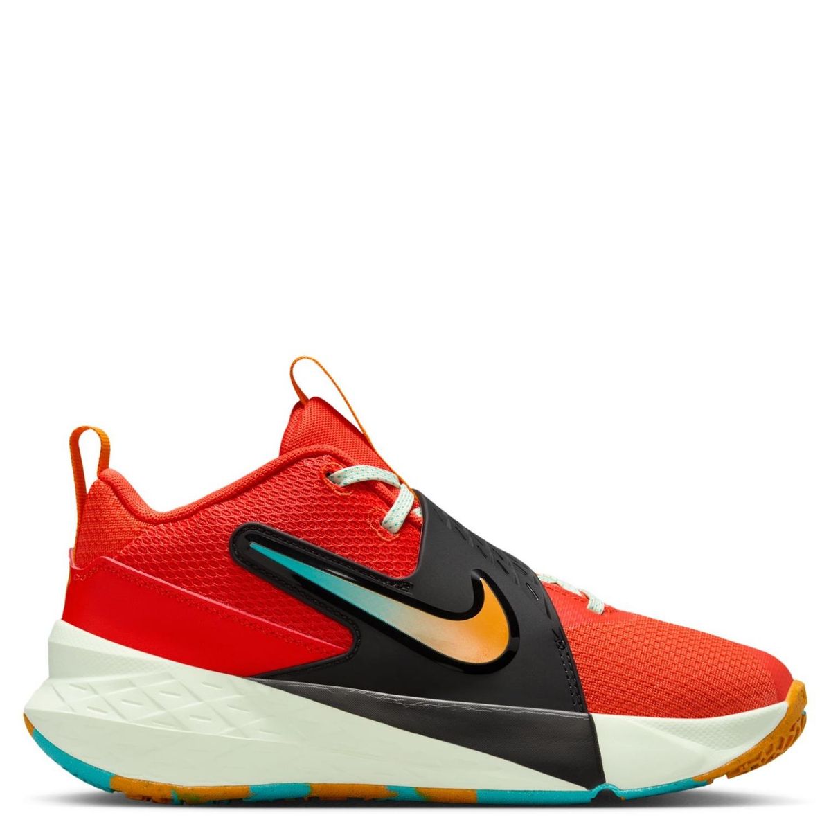 NIKE - Team Hustle D Zapatilla Urbana Niño Rojo (34.5 A 38.5) Nike