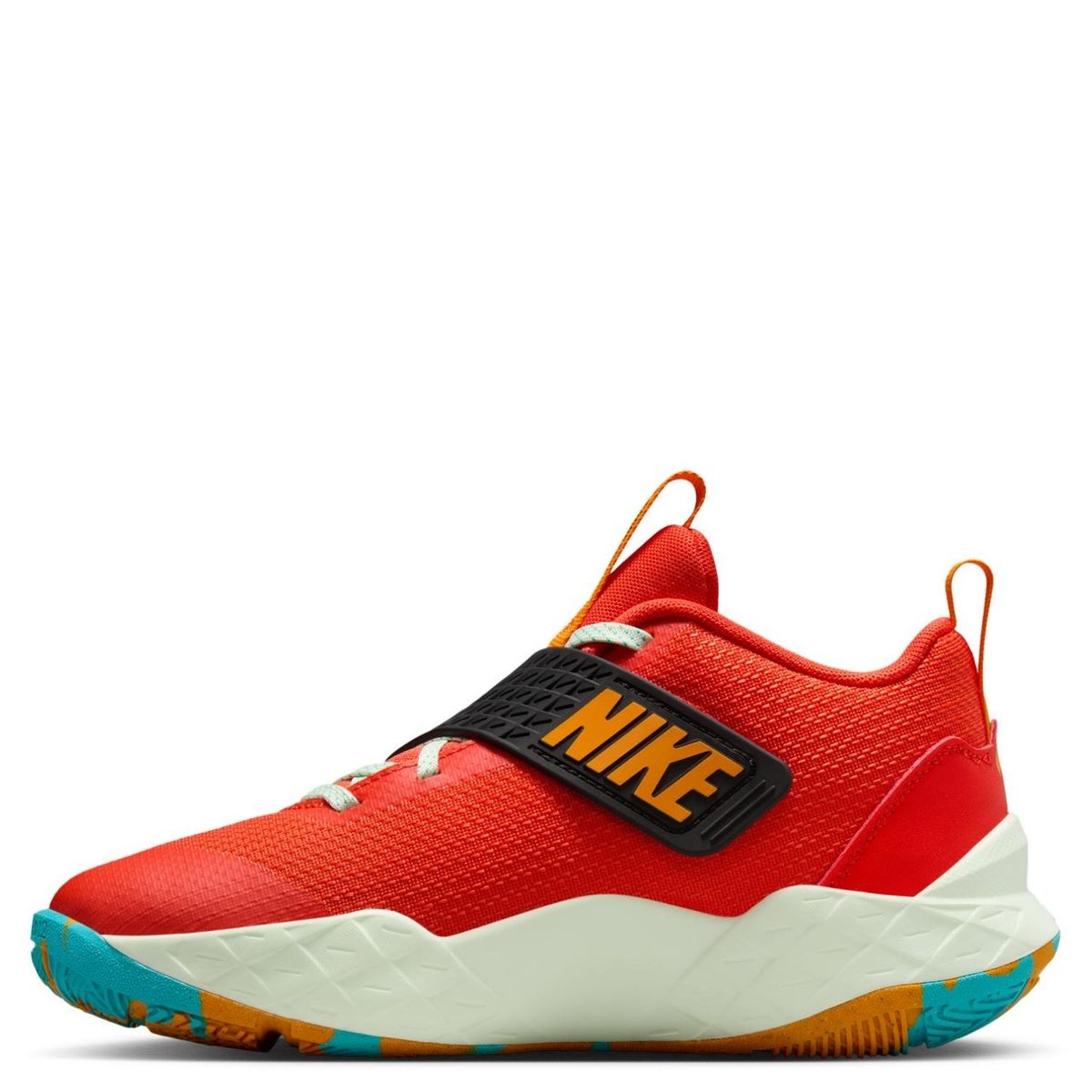 NIKE - Team Hustle D Zapatilla Urbana Niño Rojo (34.5 A 38.5) Nike