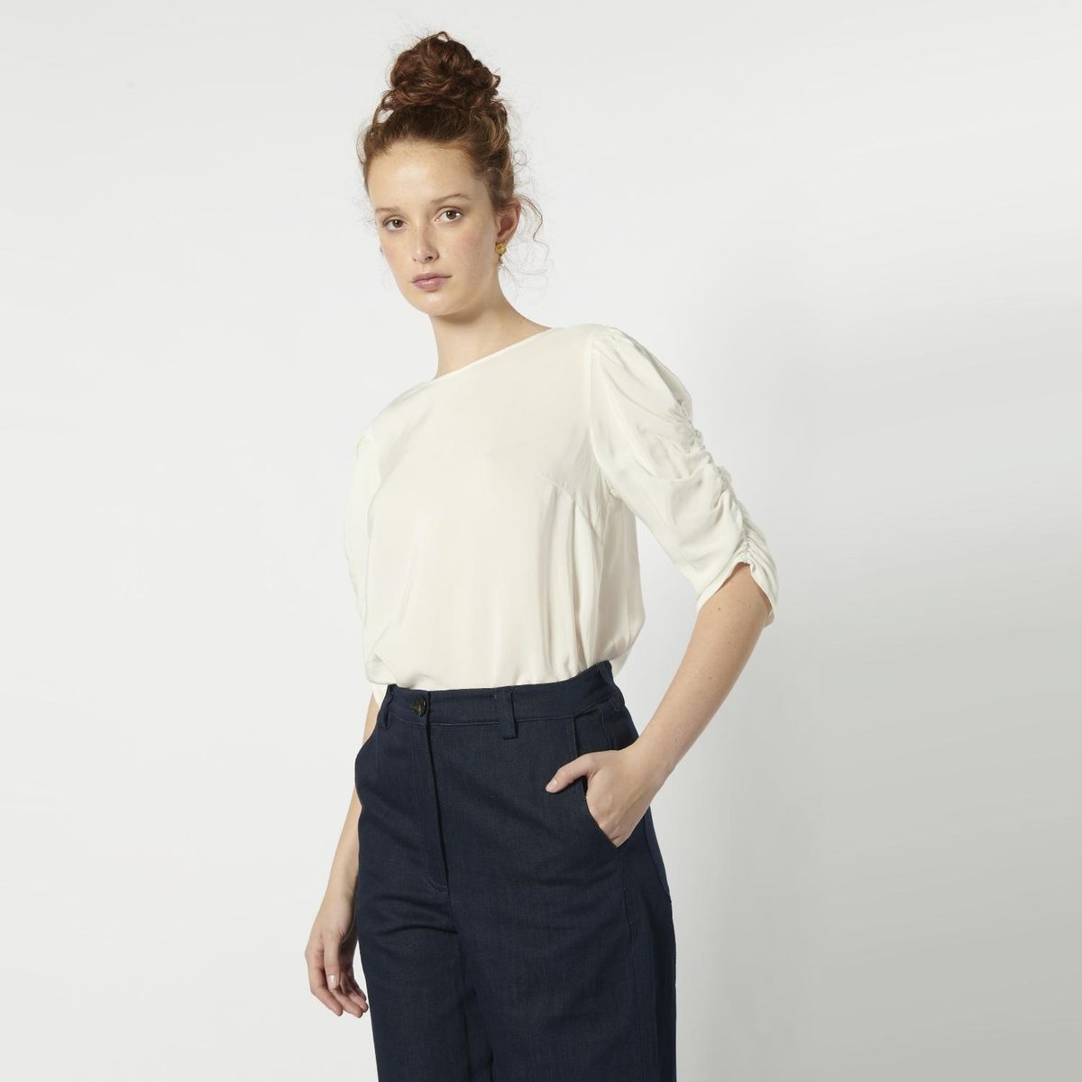 SINGOLARE - Blusa Manga 3/4 Mujer Singolare