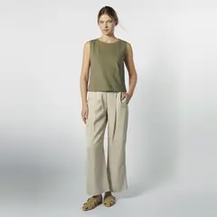 SINGOLARE - Polera Sin Mangas Algodón Mujer