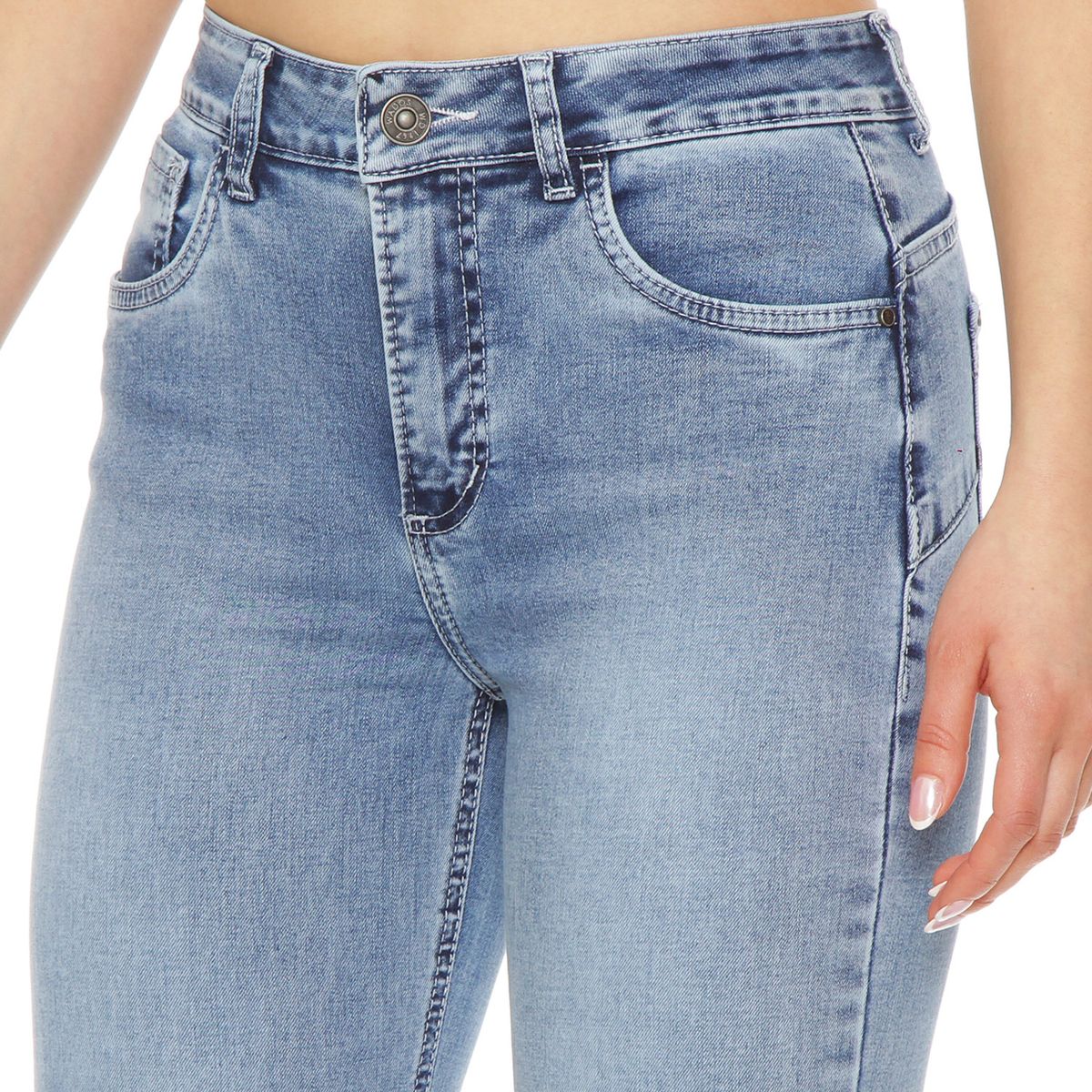WADOS - Jeans Flare Tiro Alto Mujer Wados