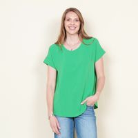 Blusa Manga Corta Mujer