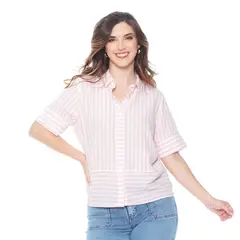 WADOS - Blusa Manga Corta Mujer