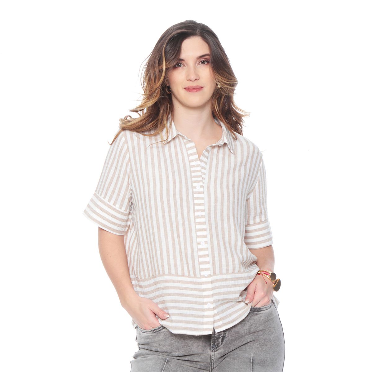 WADOS - Blusa Manga Corta Mujer Wados