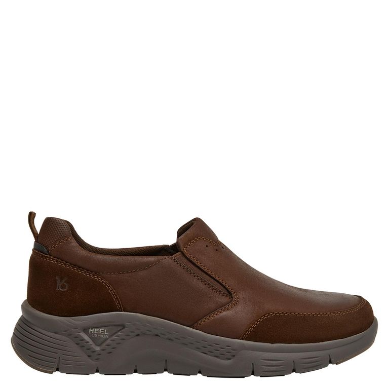 Zapato Casual Hombre Cuero Café
