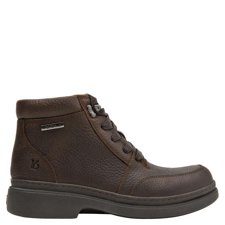 Botin Hombre Cuero Café