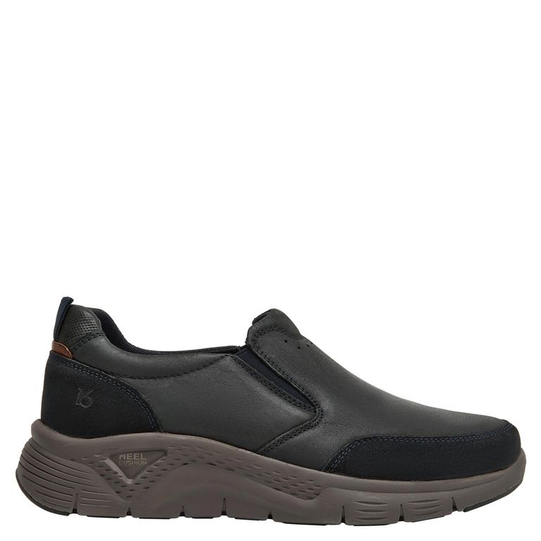 Zapato Casual Hombre Cuero Negro