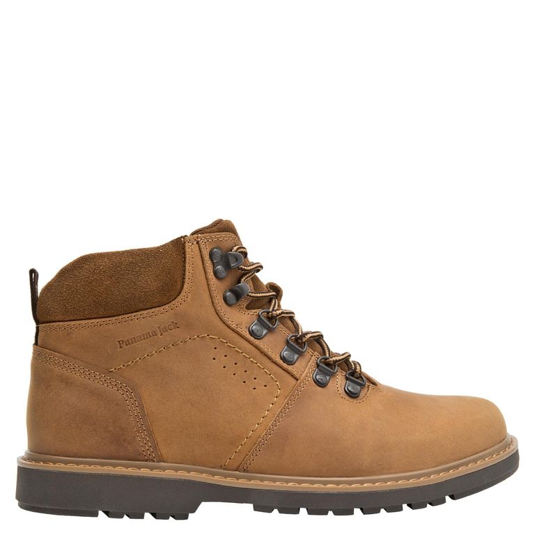 Botin Hombre Cuero Café