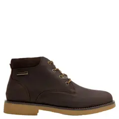 PANAMA JACK - Botin Hombre Cuero Café Oscuro