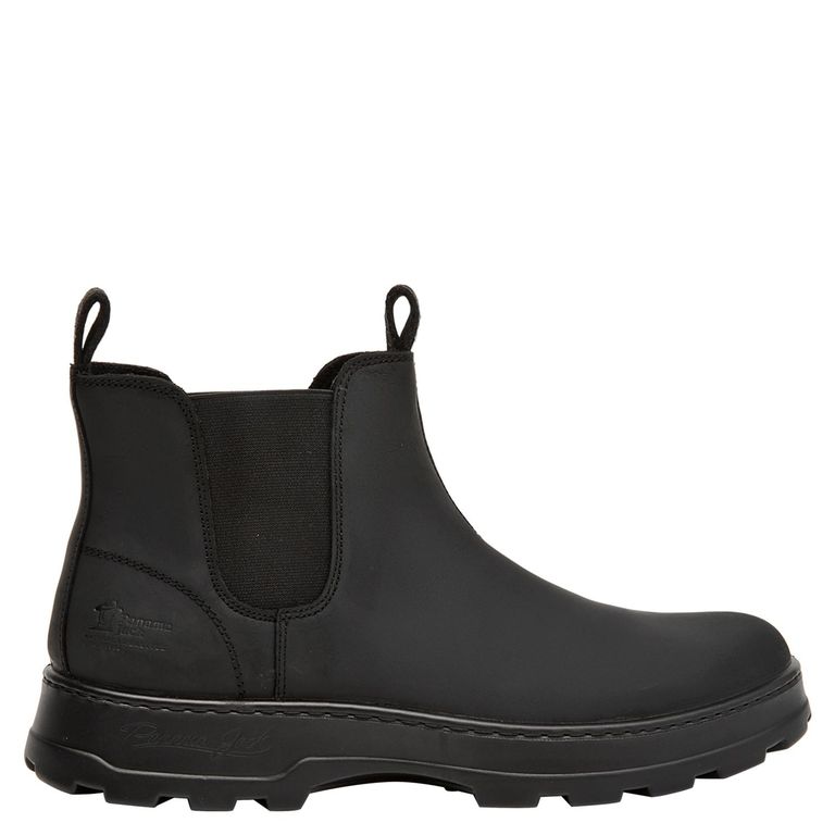 Botín Hombre Cuero Negro