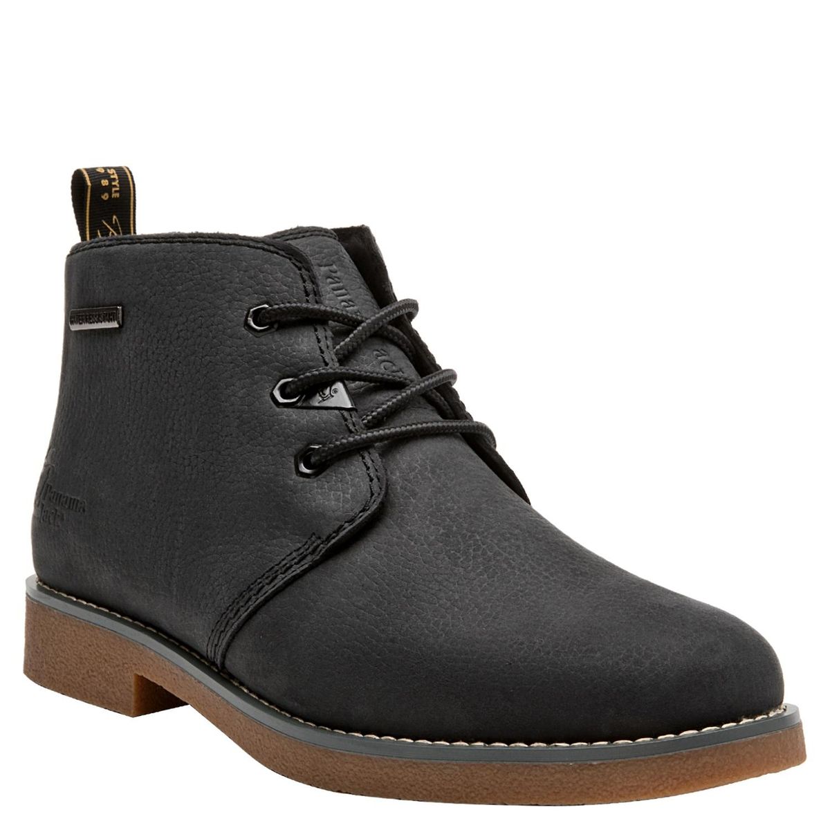 PANAMA JACK - Botin Hombre Cuero Negro Panama Jack