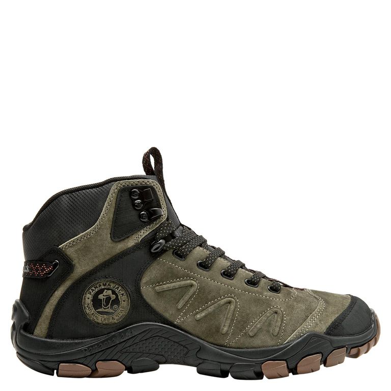 PANAMA JACK Zapatilla Outdoor y Trekking Hombre Cuero Verde
