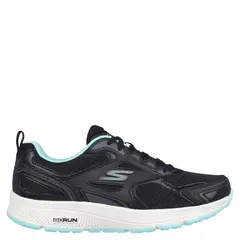 SKECHERS - Go Run Consistent Zapatilla Urbana Mujer Cuero Negro