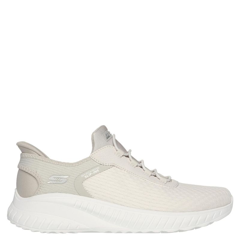 SKECHERS - Bobs Squad Chaos Zapatilla Urbana Mujer Beige Skechers