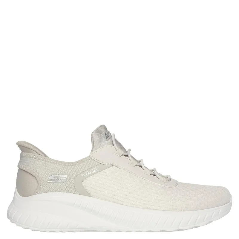 SKECHERS - Bobs Squad Chaos Zapatilla Urbana Mujer Beige Skechers