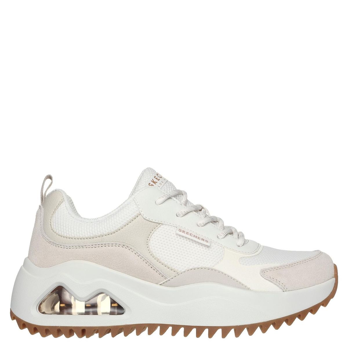 SKECHERS - Uno Peaks - Hollywood Zapatilla Urbana Mujer Blanco Skechers