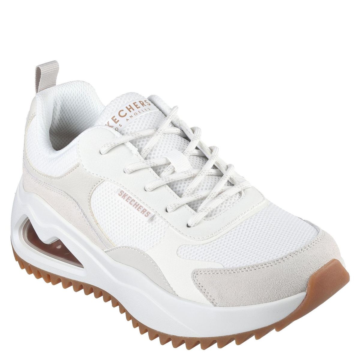 SKECHERS - Uno Peaks - Hollywood Zapatilla Urbana Mujer Blanco Skechers