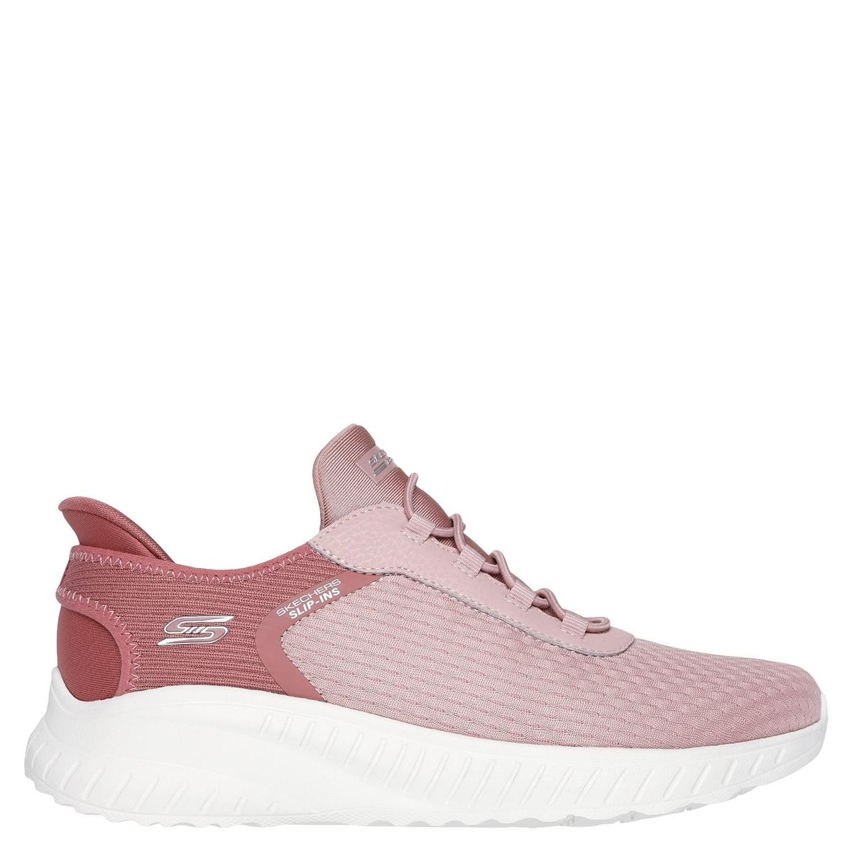 SKECHERS - Bobs Squad Chaos Zapatilla Urbana Mujer Rosa Skechers