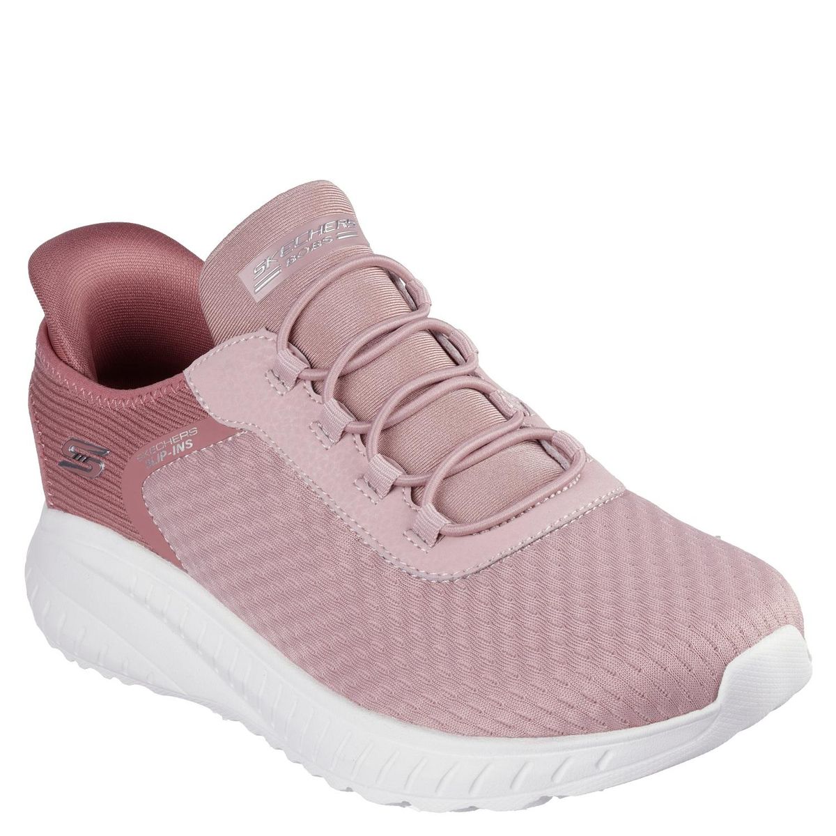 SKECHERS - Bobs Squad Chaos Zapatilla Urbana Mujer Rosa Skechers