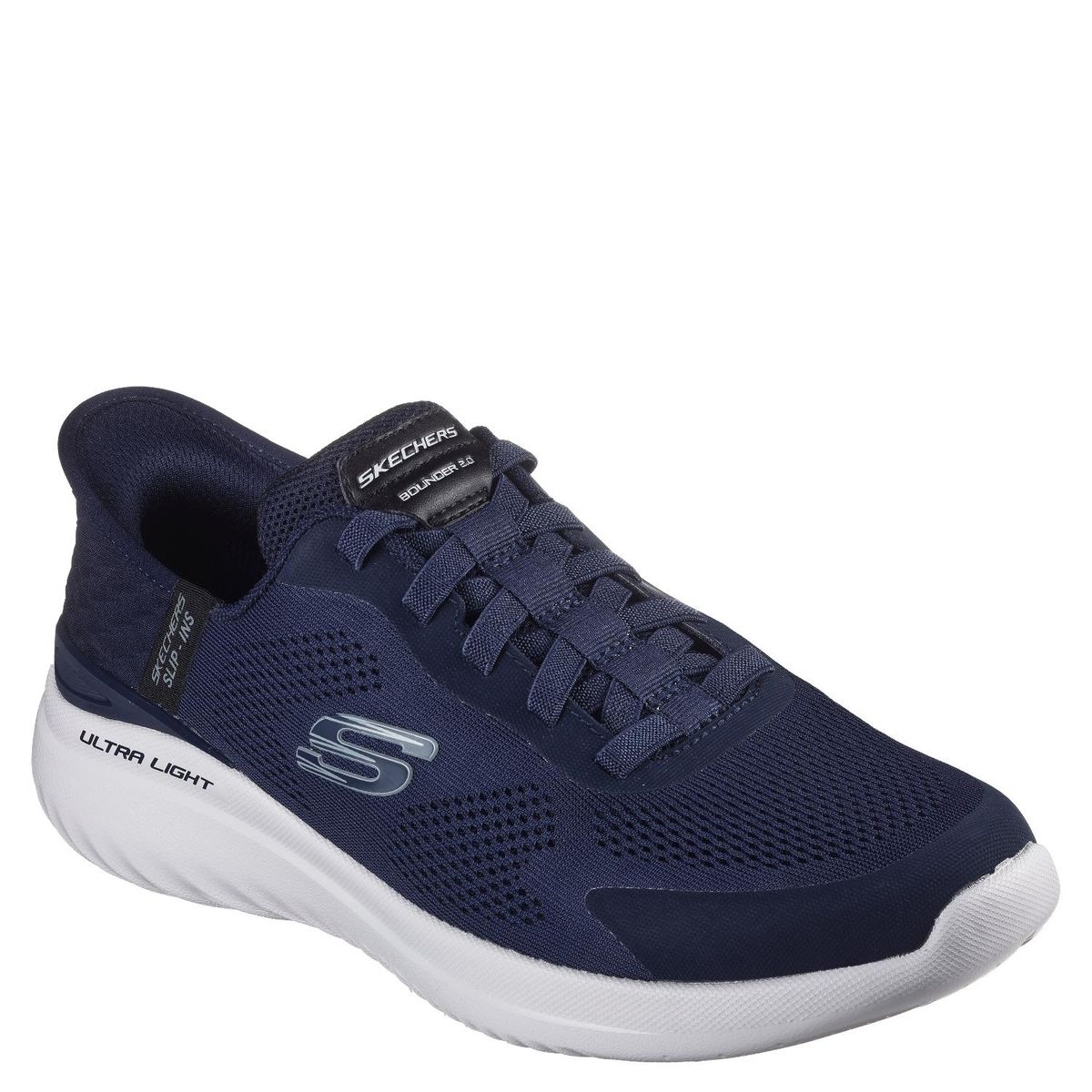 SKECHERS - Bounder 2.0 Zapatilla Urbana Hombre Azul Skechers