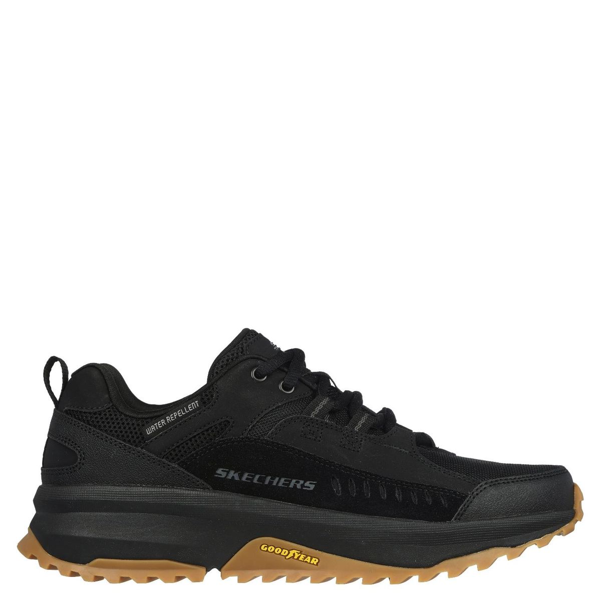 SKECHERS - Bionic Zapatilla Urbana Hombre Cuero Negro Skechers