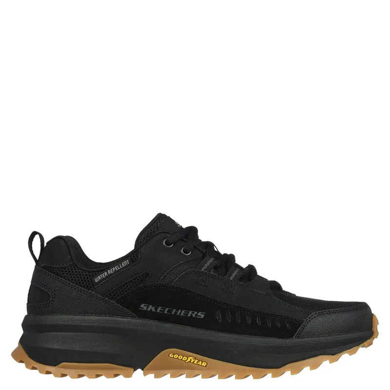 SKECHERS - Bionic Zapatilla Urbana Hombre Cuero Negro Skechers