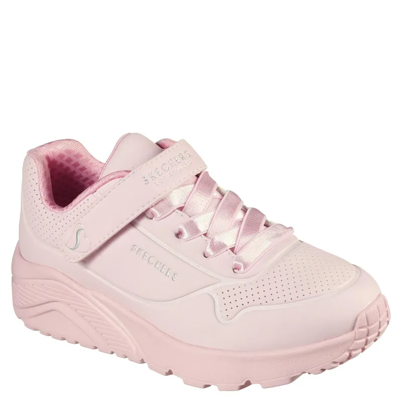 SKECHERS - Uno Lite Frosty Zapatilla Urbana Niña Rosa (26 a 35) Skechers