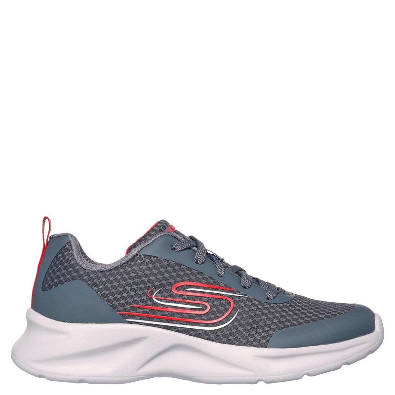 SKECHERS - Dynamatic Voron Zapatilla Urbana Niño Gris (26 a 35) Skechers