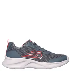SKECHERS - Dynamatic Voron Zapatilla Urbana Niño Gris (26 a 35)