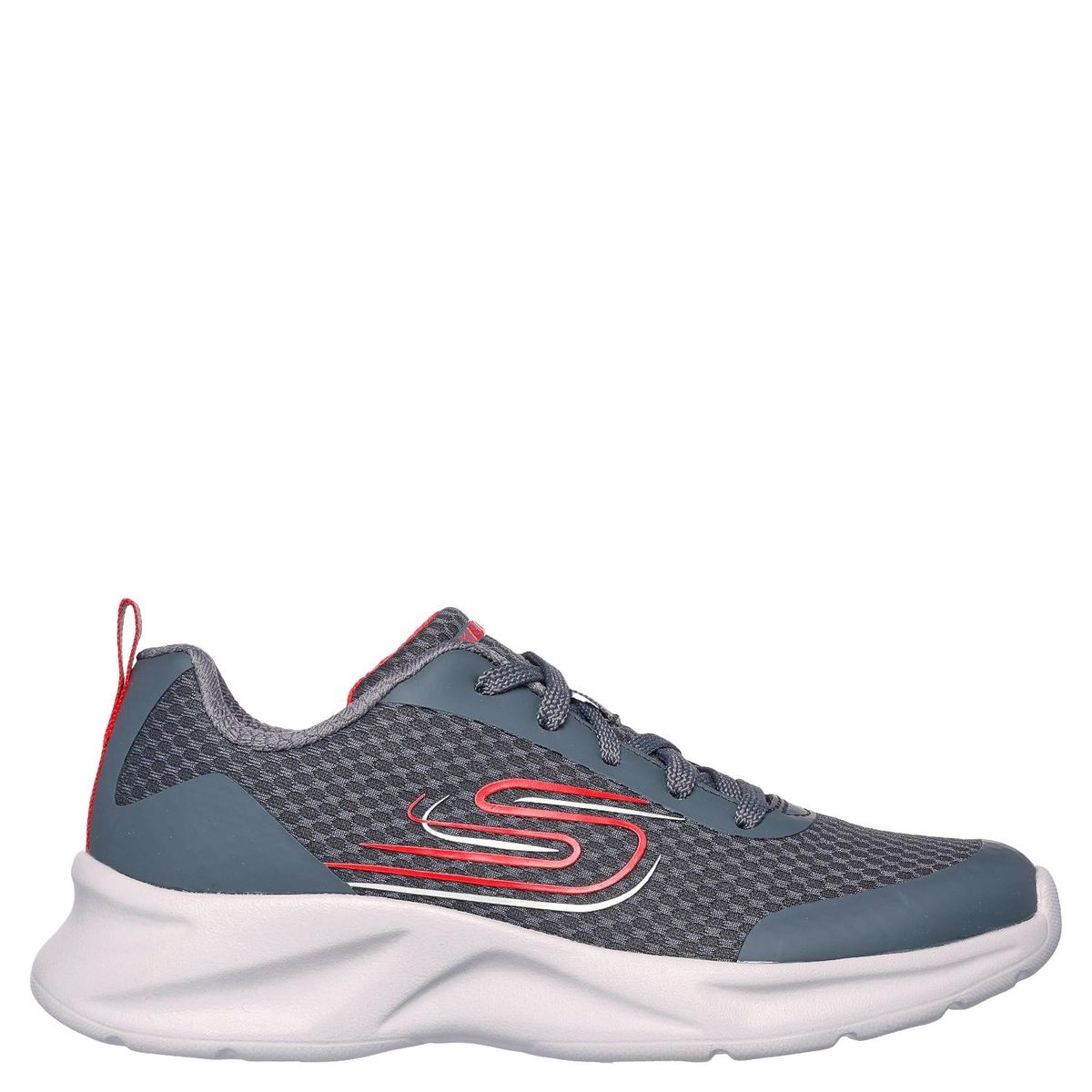 SKECHERS - Dynamatic Voron Zapatilla Urbana Niño Gris Skechers