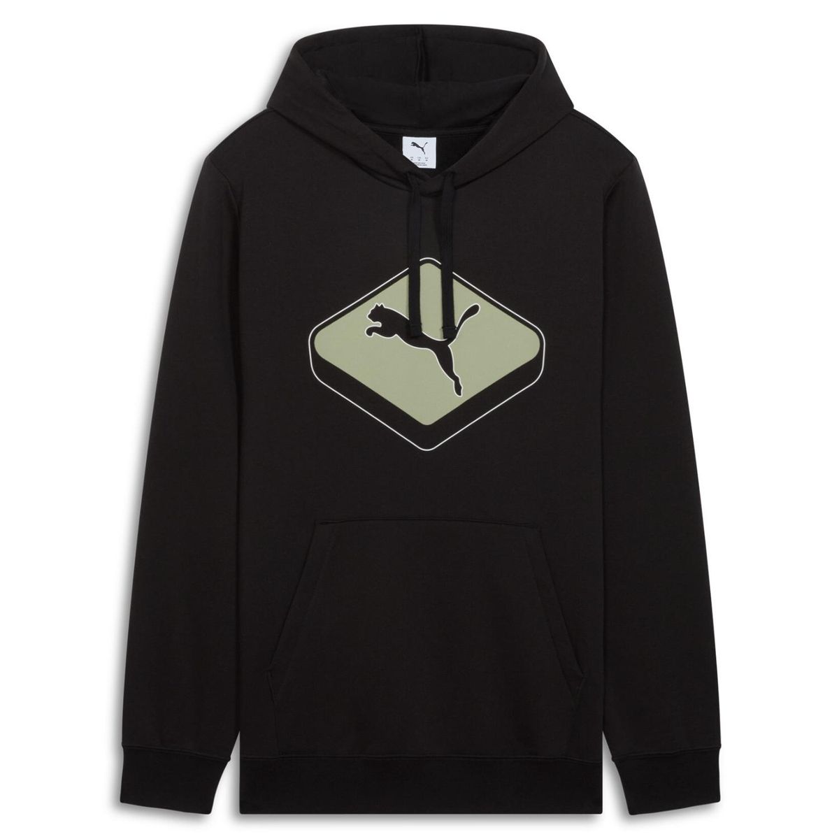 PUMA - Hoodie Deportivo Algodón Hombre Puma