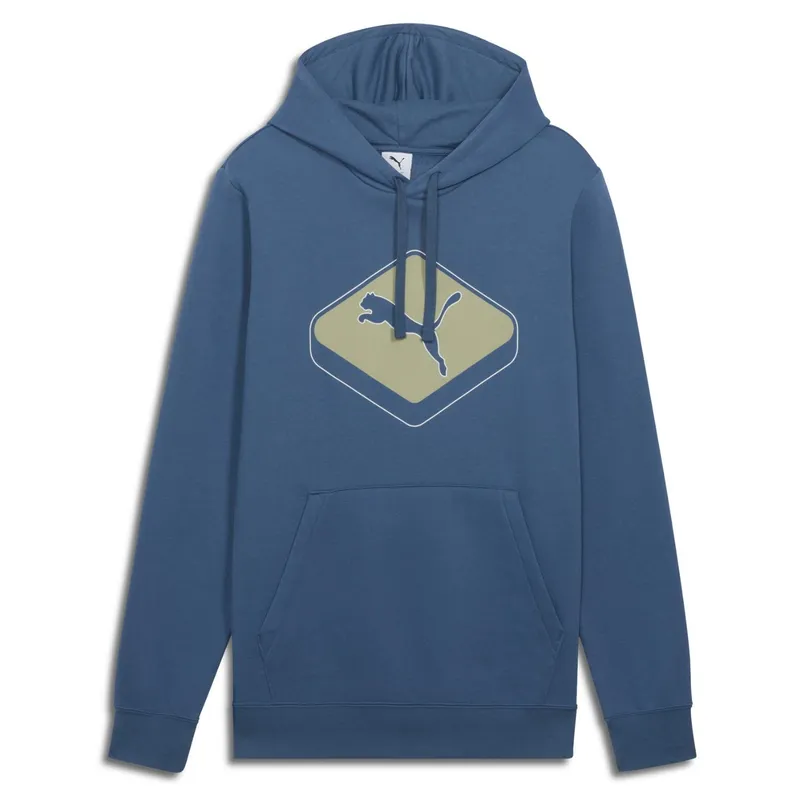 PUMA - Hoodie Deportivo Algodón Hombre Puma