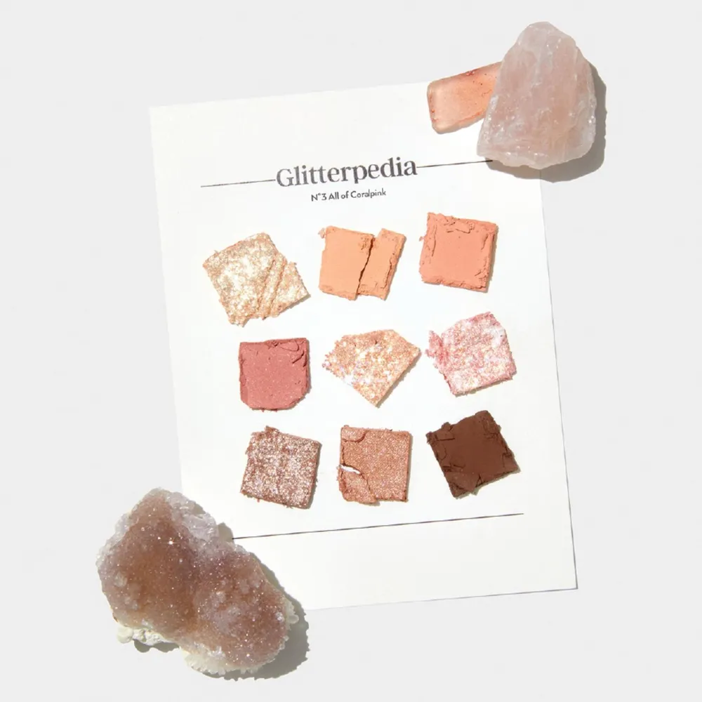 Unleashia Glitterpedia Eye Palette n3 All Of Coralpink, foto 5